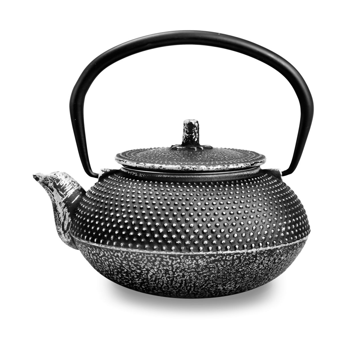 Чугунный чайник серебряный 0.3л 130301/S