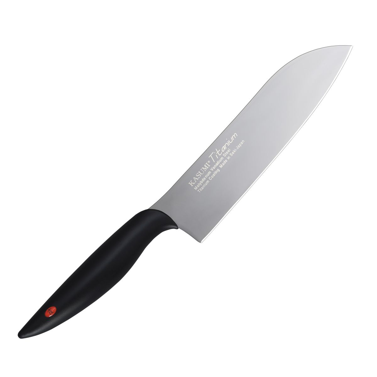 Нож кух. Сантоку 18 см KASUMI Titanium 22018/GR