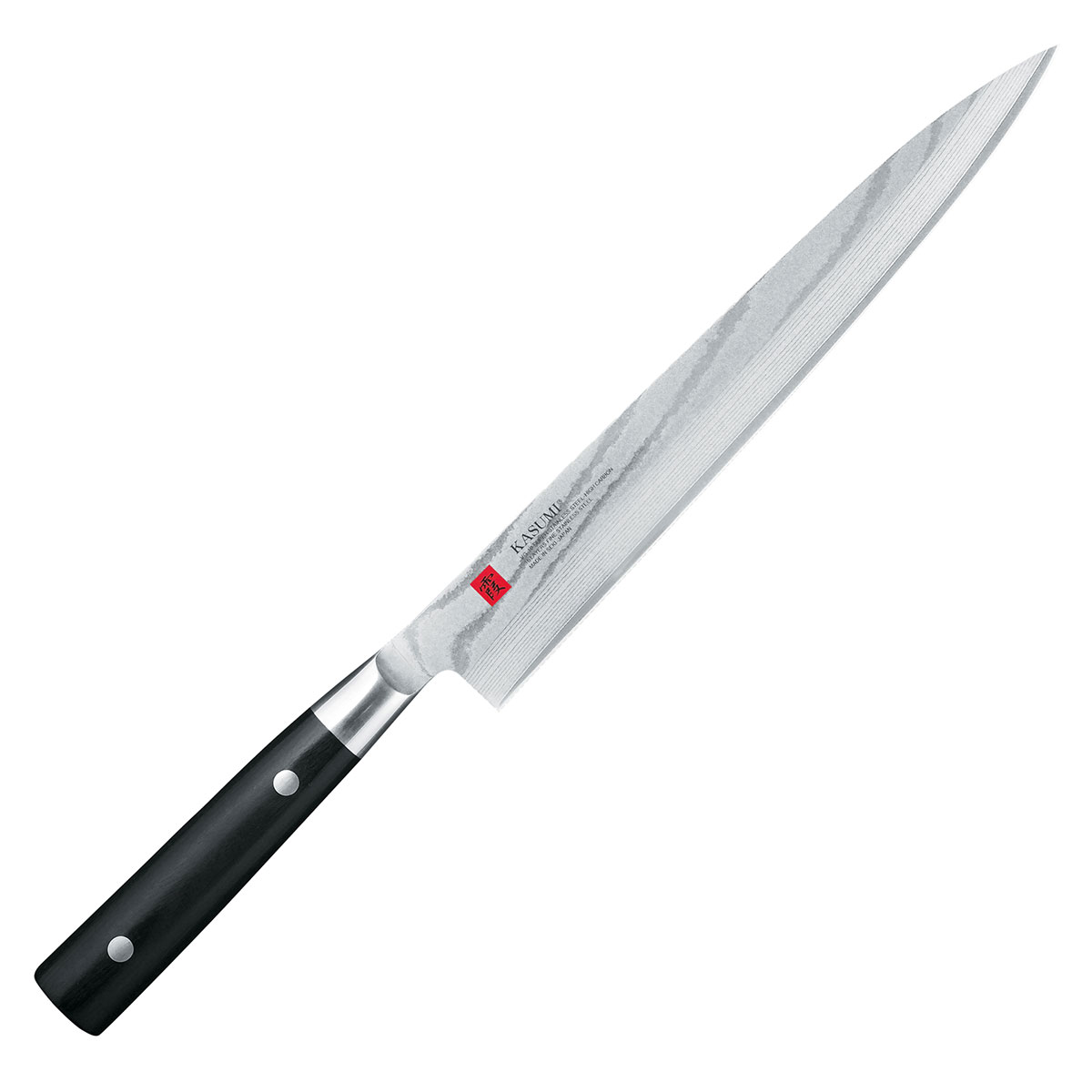 Нож кухонный Янагиба 24 см KASUMI Damascus 85024
