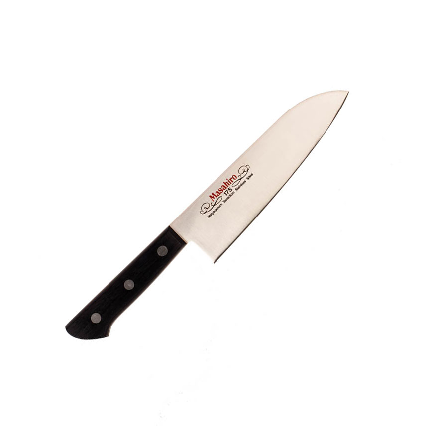 Нож кухонный Сантоку 17,5 см MASAHIRO 14023
