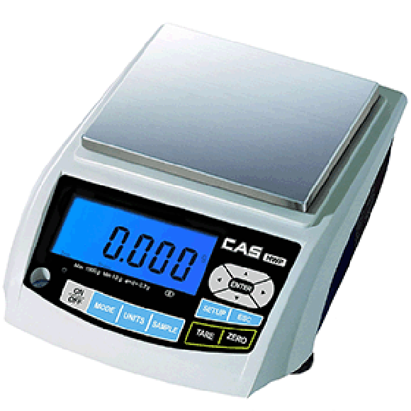 Весы электронные лабораторные CAS 1.5кг MWP-1500