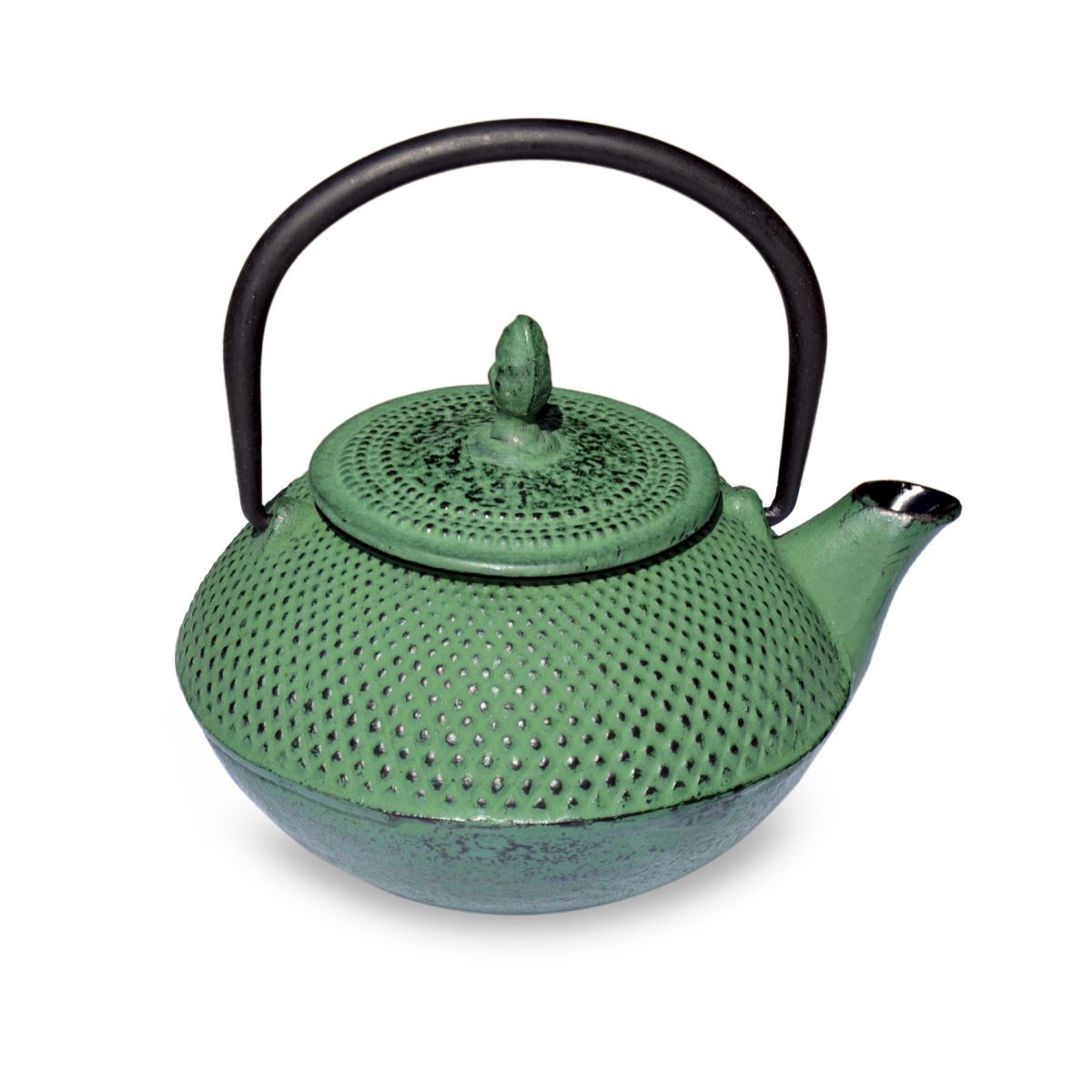 Чугунный чайник зеленый A2329G-0.45L/Green