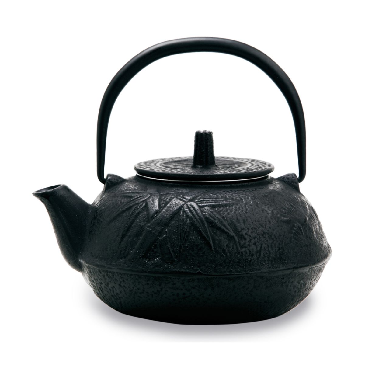 Чугунный чайник чёрный G-013-0.6L/Black