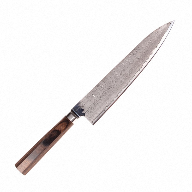 Нож кухонный Шеф 21 см Takamura Octagon TM-04/DO
