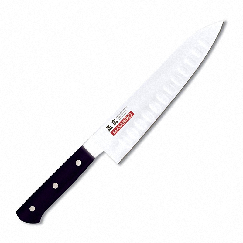 Нож Шеф 270 мм с желобчатой линией лезвия MASAHIRO 14983