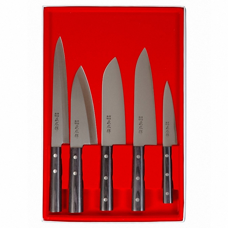 Набор из 5 кух. ножей в под. уп. Masahiro 11582