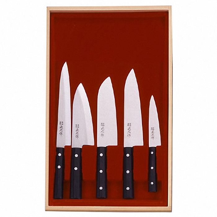 Набор из 5 кух. ножей в под.кор.Masahiro 11582W